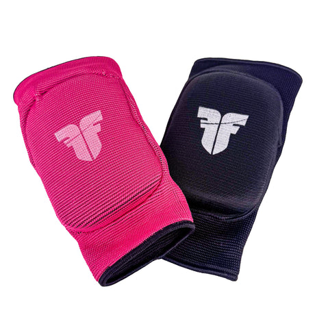Fighter Reversible Elbow Guards - black/pink, FKG-005BP