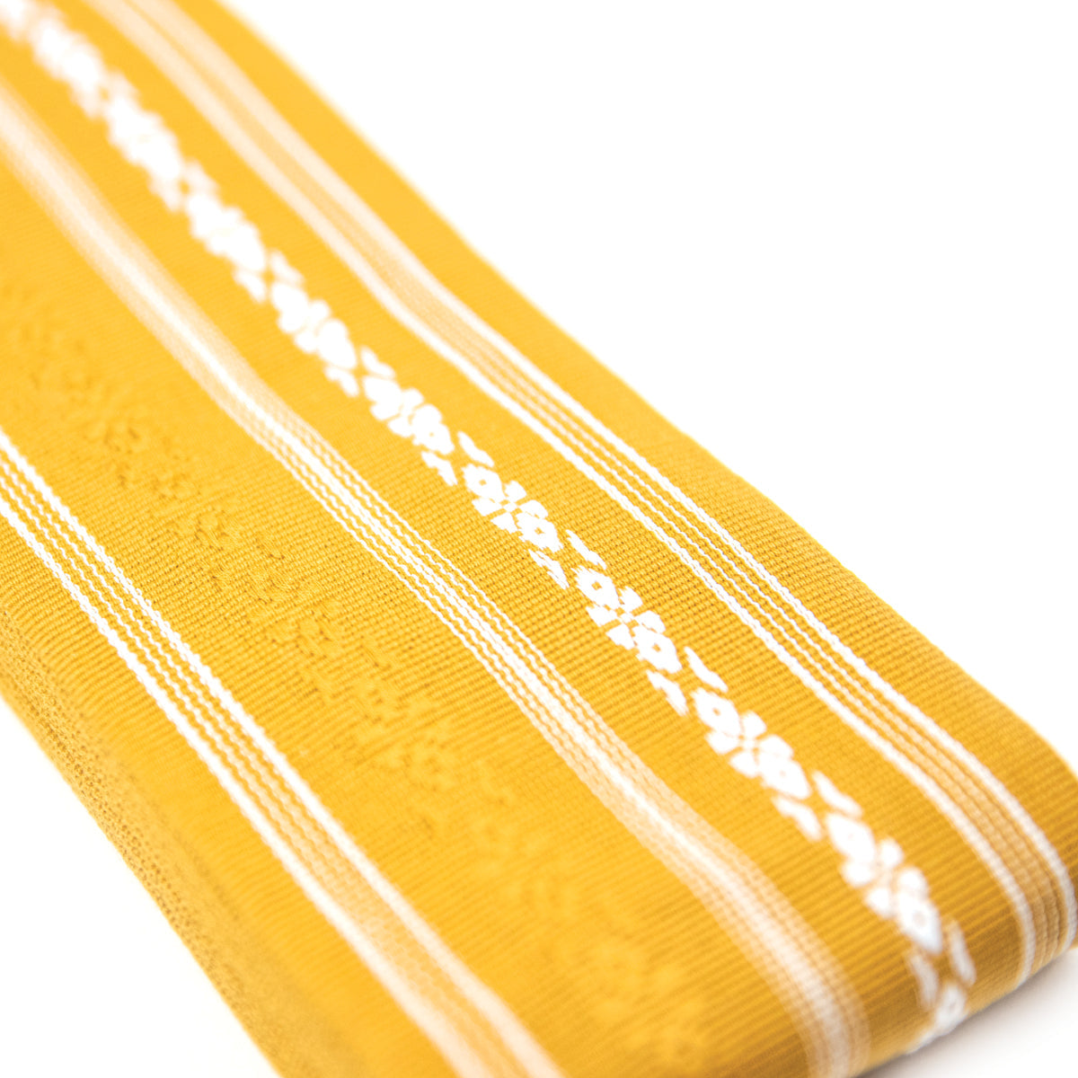 Iai tkané obi deluxe - Žlutá, io-4-dx-gc