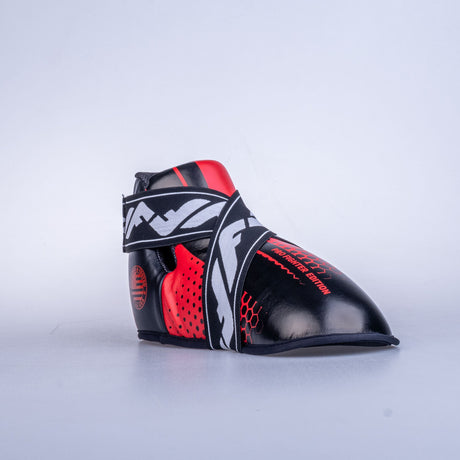 Fighter Foot Protectors - red/black, JE1455-HXGR-0203