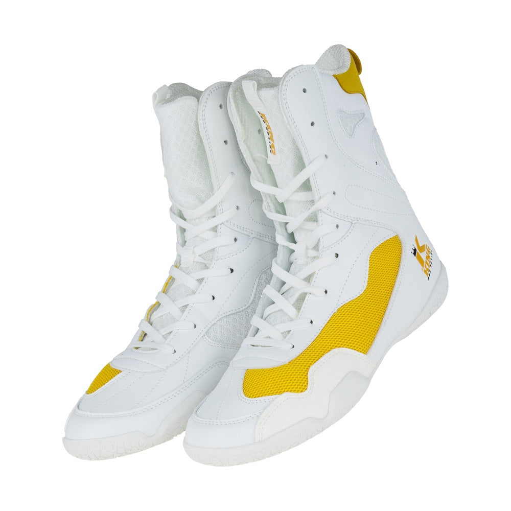 KING boxing shoes Apex Pro 2 – white/gold