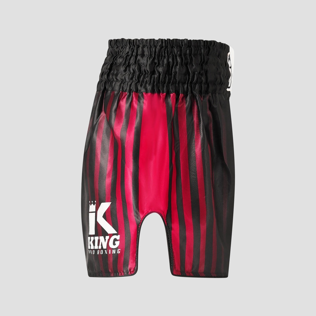 King Pro Boxing Bloodline 1 Muay Thai Shorts – Black/Red