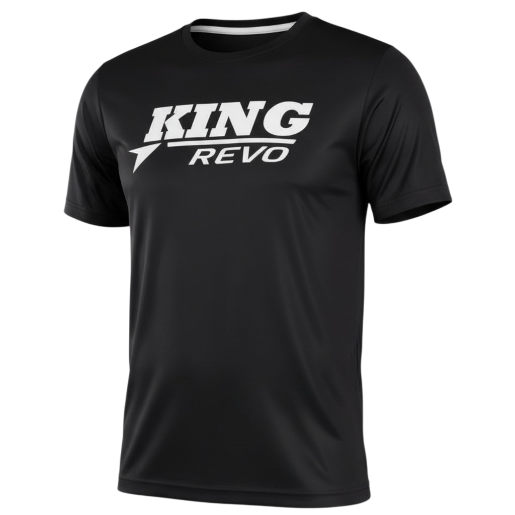KING PRO BOXING Revo Series training T-shirt – black/white