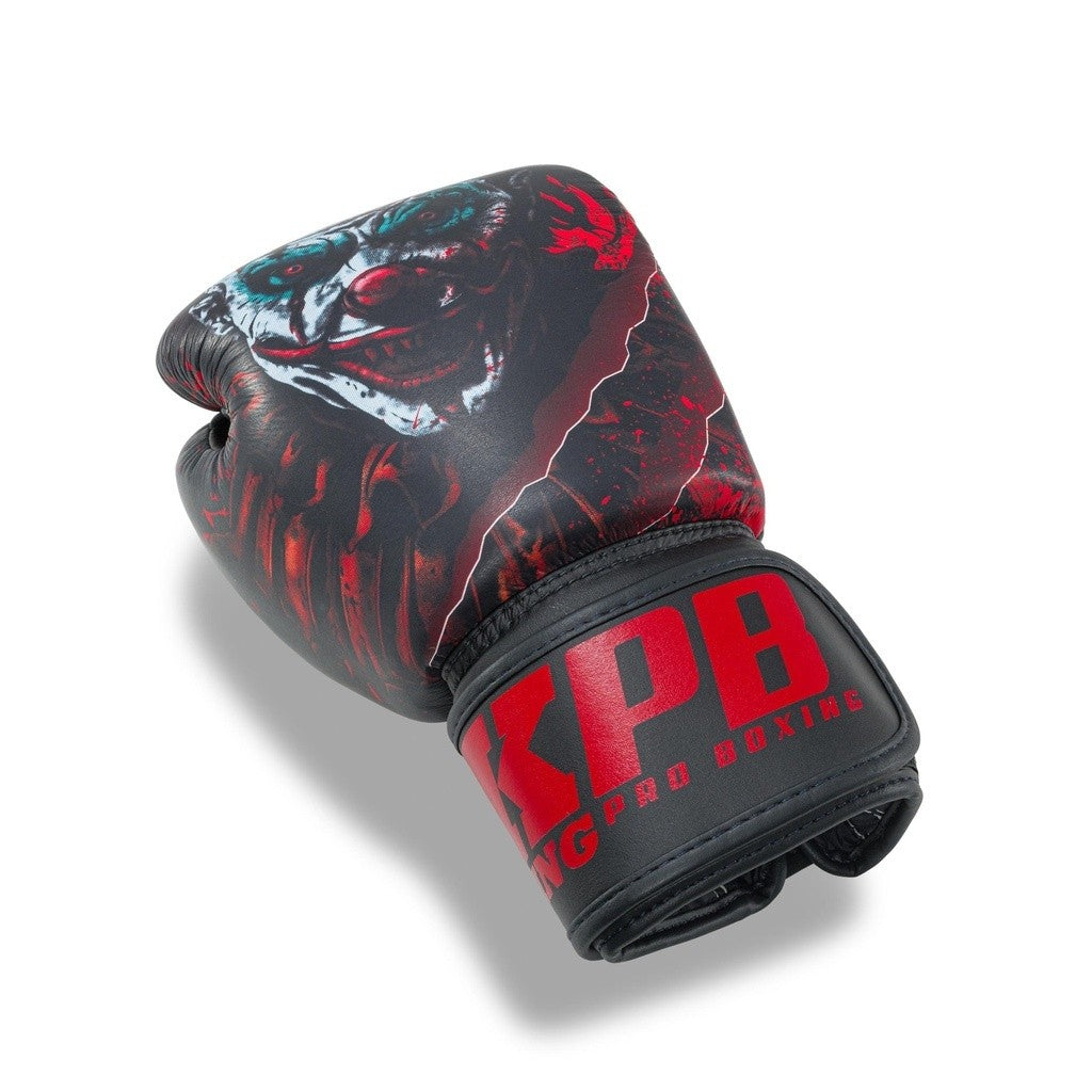 King Pro Boxing Boxing Gloves SCARY - black/red, KPB SCARY BG