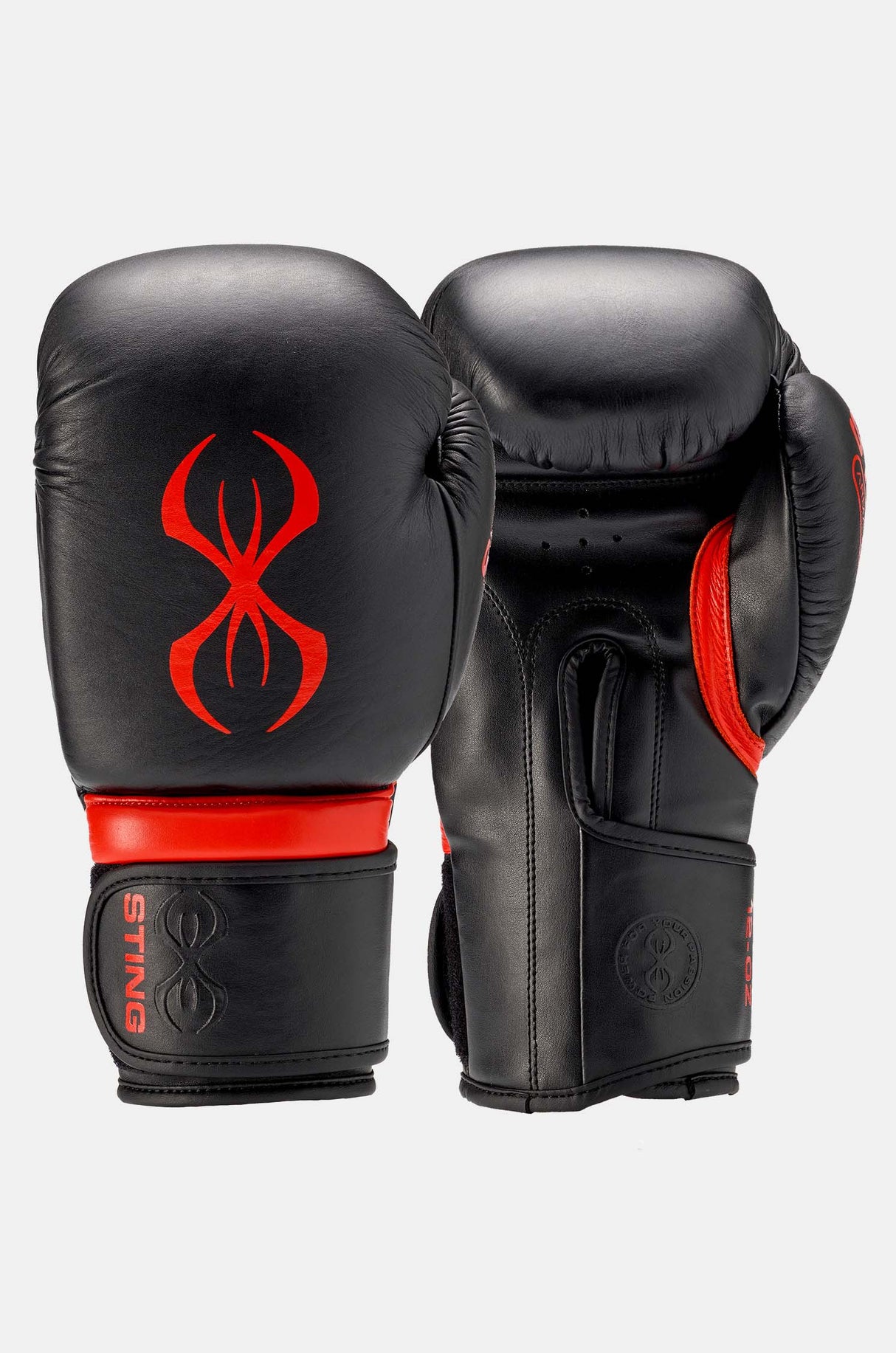Gants de boxe Sting Armapro - noir/rouge, G10375