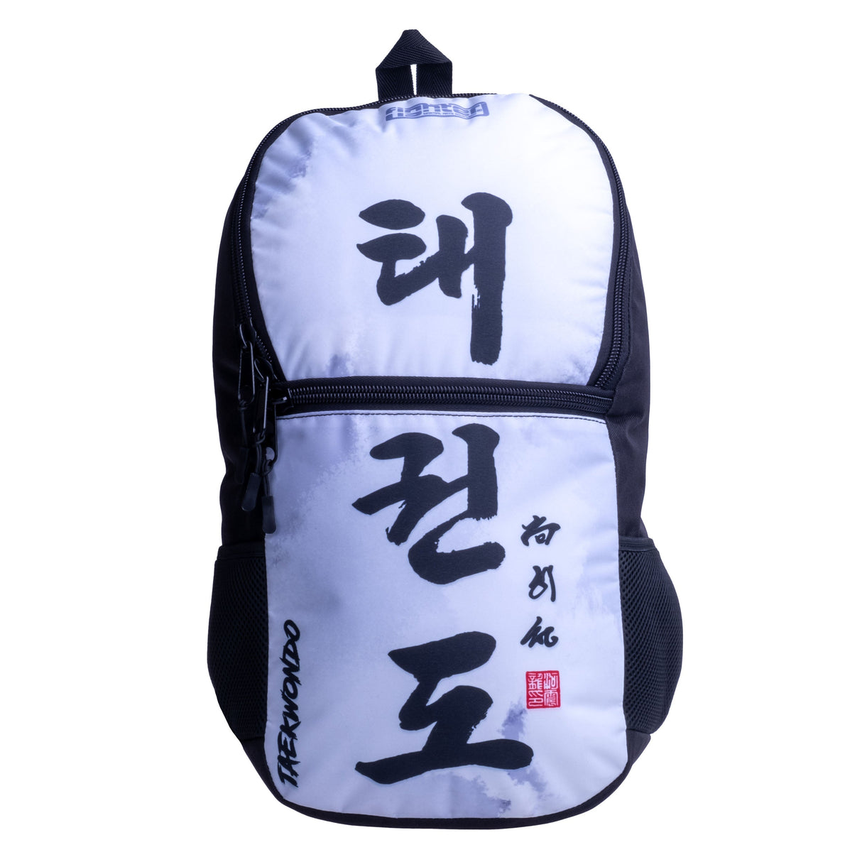 Tamaño de mochila de combate S - Taekwon Do - White/Gray, SBFS -TD -PL
