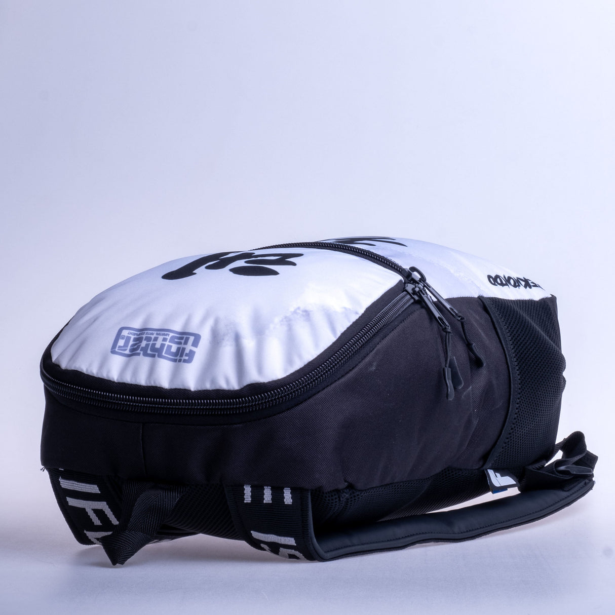 Tamaño de mochila de combate S - Taekwon Do - White/Gray, SBFS -TD -PL