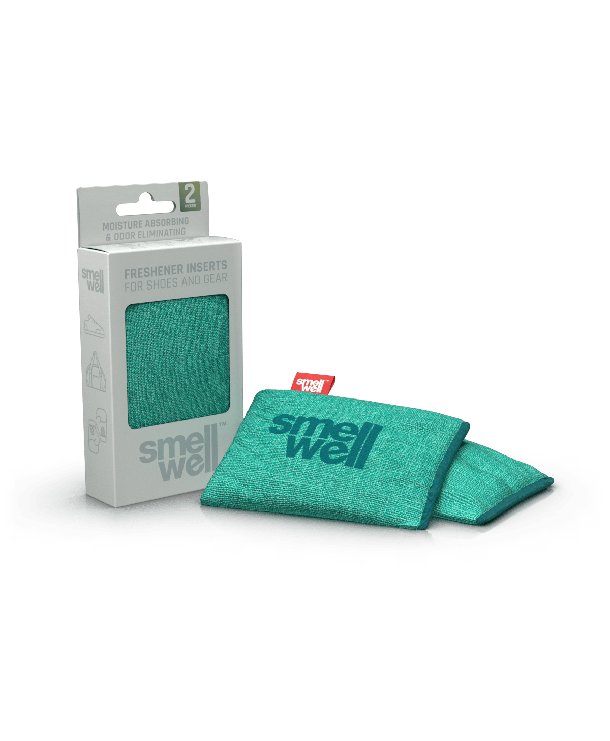 SmellWell - Déodorant pour gants/sacs/chaussures Sensitive - vert, 7443222044095