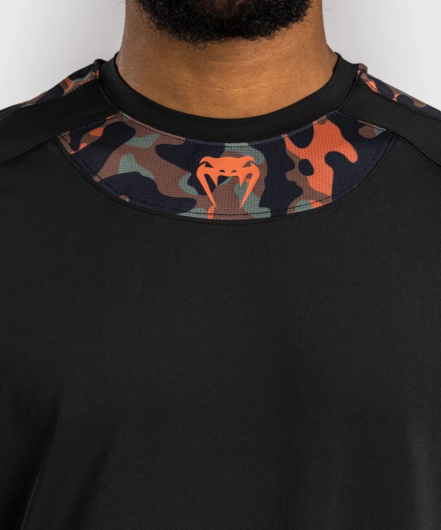 Venum Jungle Ops Dry Tech T-Shirt – schwarz camouflage, VENUM-05505-549