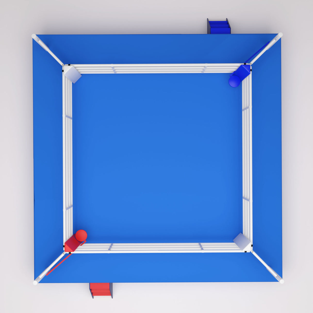 Boxing Ring 7,8 x 7,8 m according the AIBA ruels, BRCP75-4