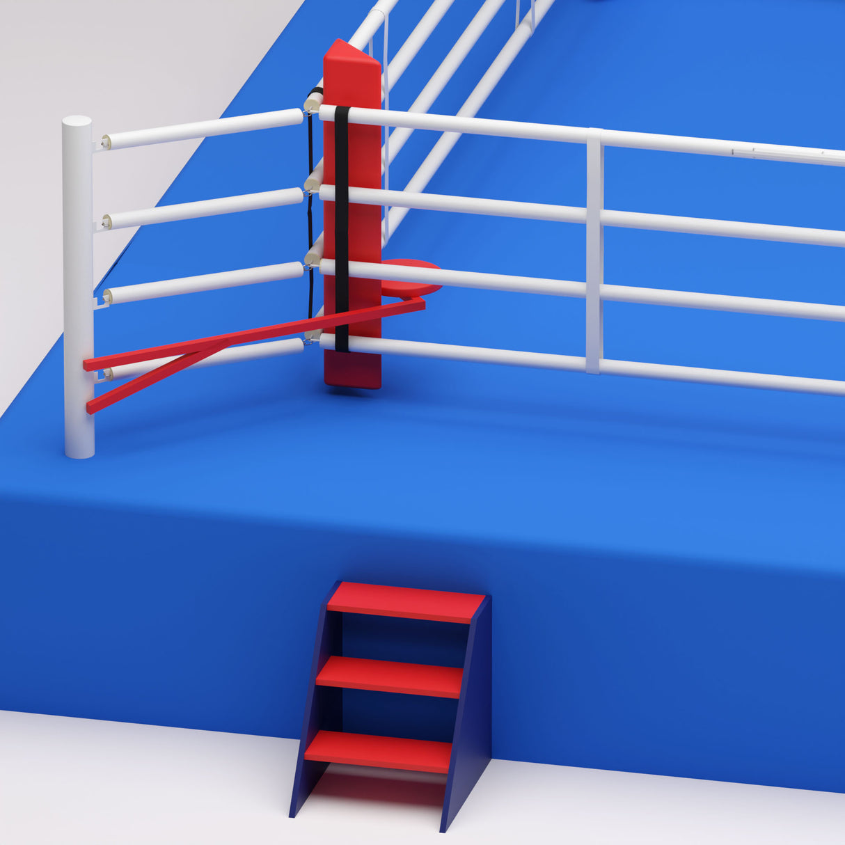 Boxing Ring 7,8 x 7,8 m according the AIBA ruels, BRCP75-4