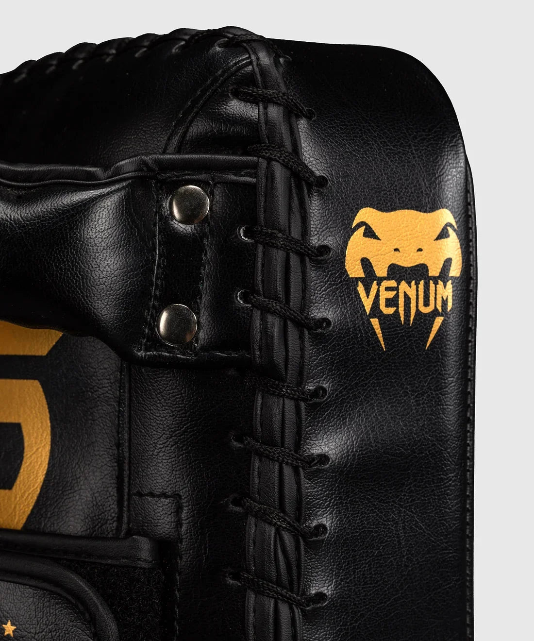 Venum Giant Kick Pads, Schwarz/Gold, VENUM-1120-126