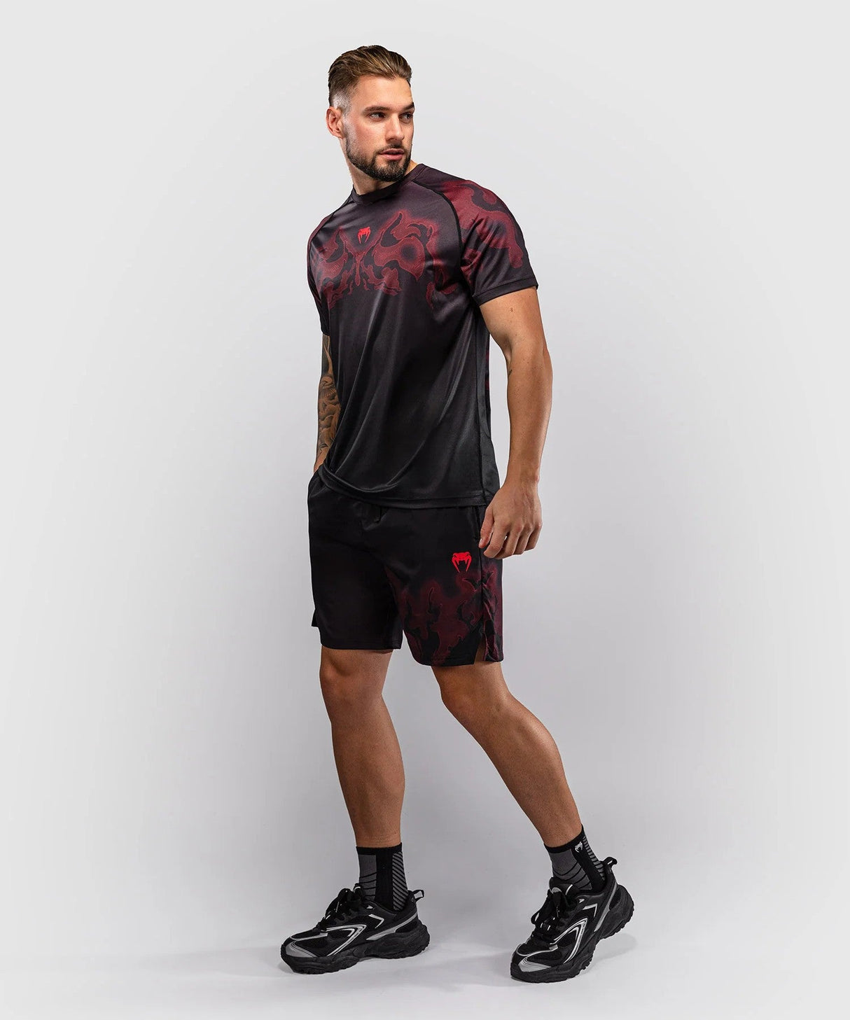 Venum Spectre Dry-Tech T-Shirt – Black/Red, VENUM-06308-100