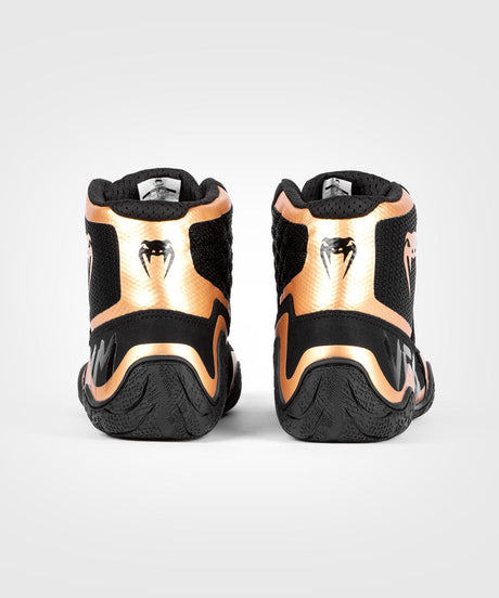 Venum Elite Wrestling-Schuhe – schwarz/bronze, VENUM-05083-137