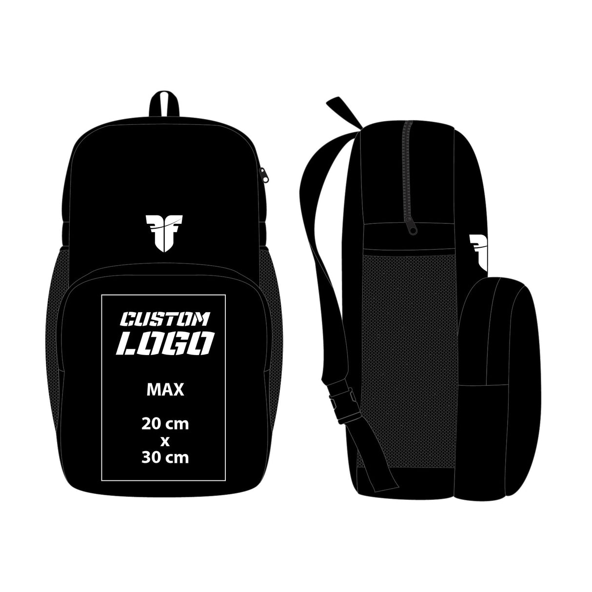 Fighter Backpack M - Custom logo