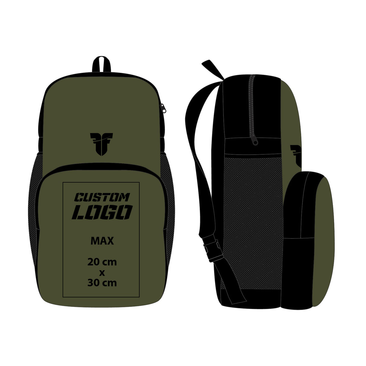 Fighter Backpack M - Custom logo