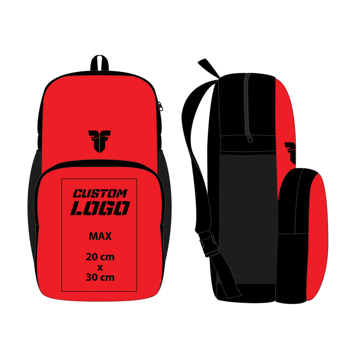 Fighter Backpack M - Custom logo
