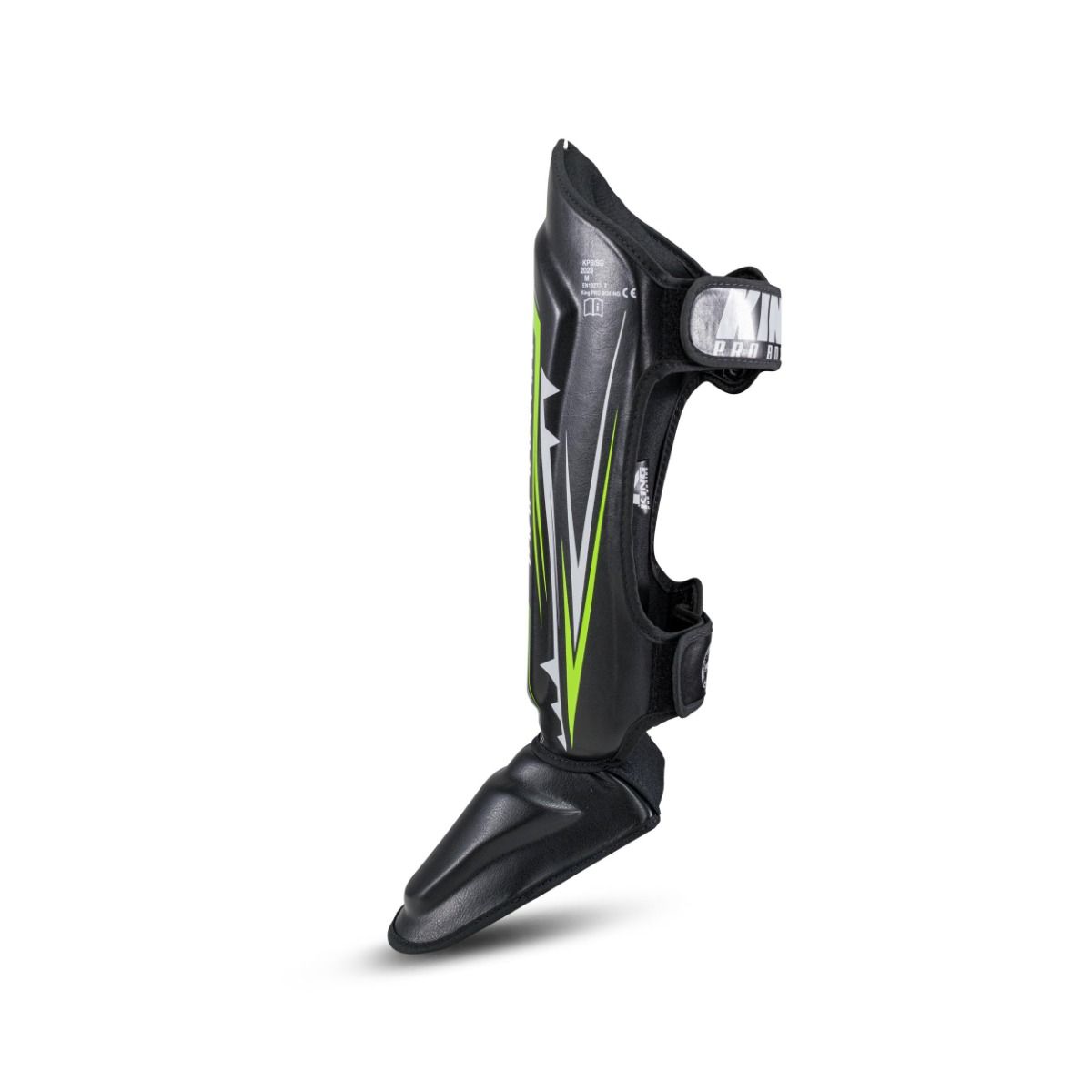 King Pro Boxing Spartan 5 Shin Guards - Schwarz, KPB/SG Spartan 5