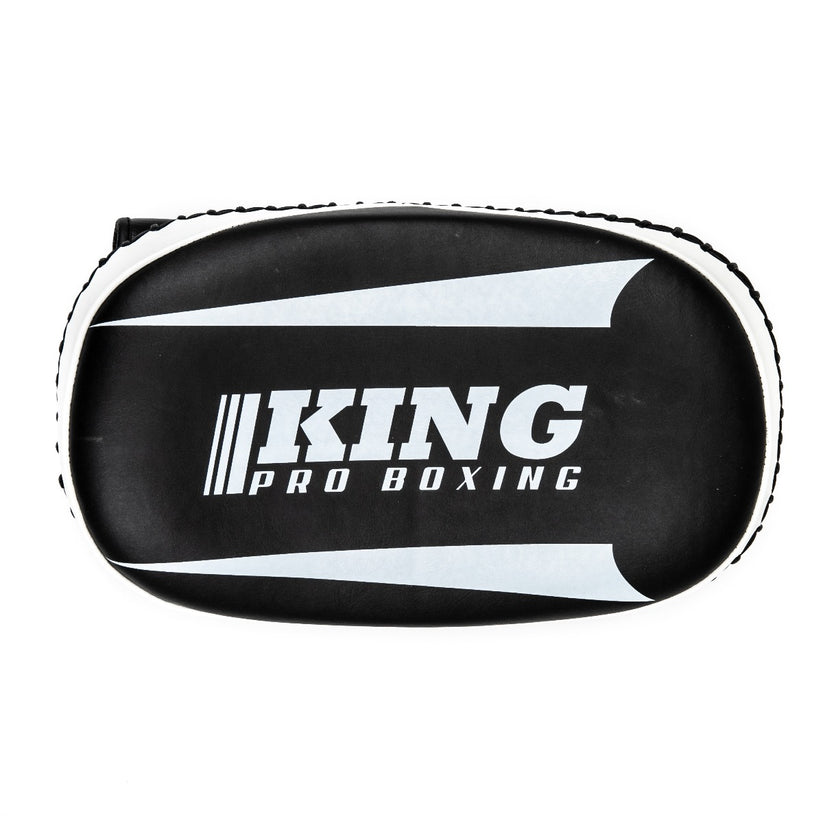 King Pro Boxing Mitts - black/white, KPB/REVO KP