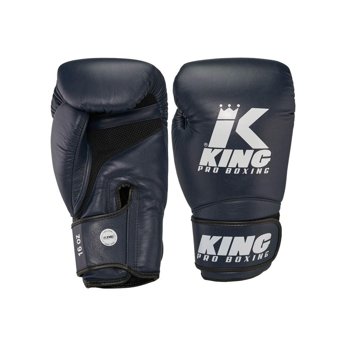 Gants de boxe KING PRO BOXING Star Mesh 7 - bleu marine, KPB/BG STAR MESH 7