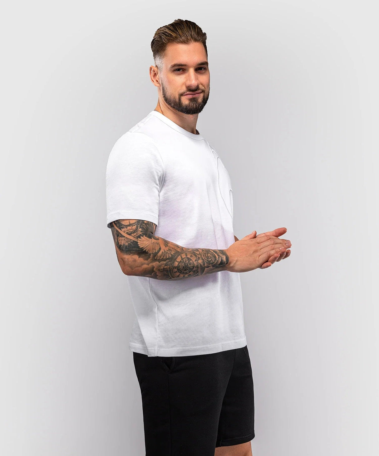 T-shirt Venum Giant 3D – Blanc, VENUM-06278-002