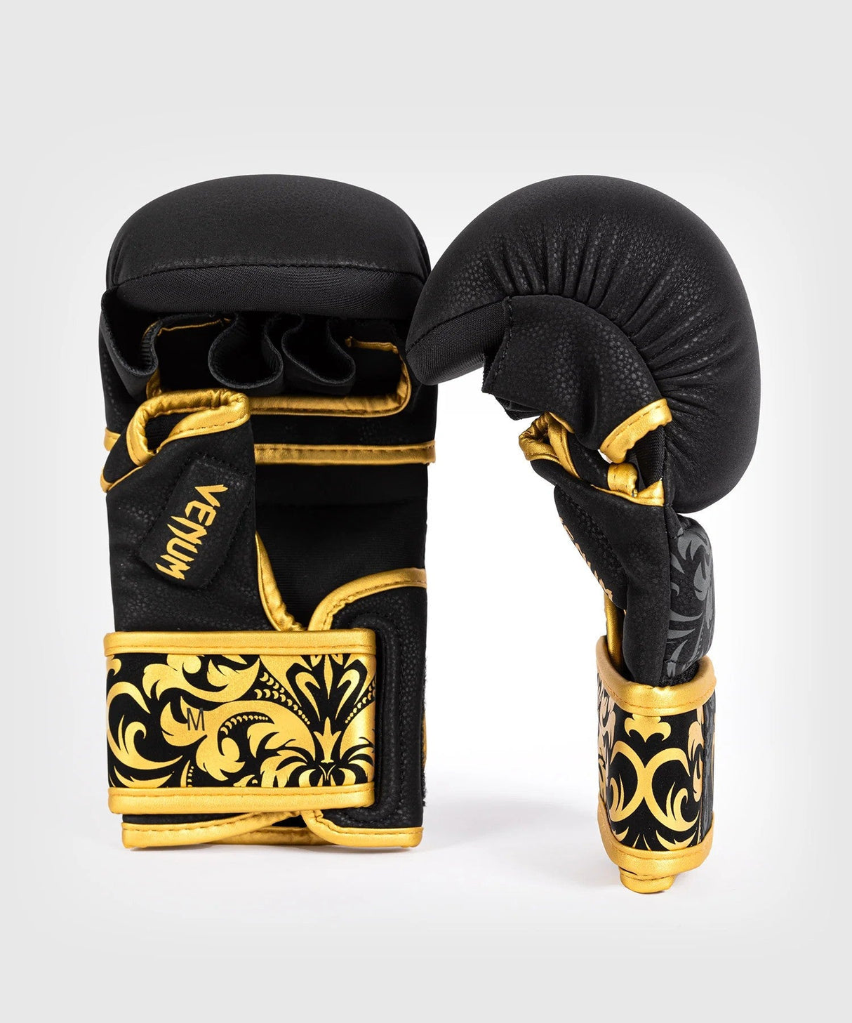 Venum MMA Sparring Gants Topuria inégalé, noir / or - Venum-05580-126