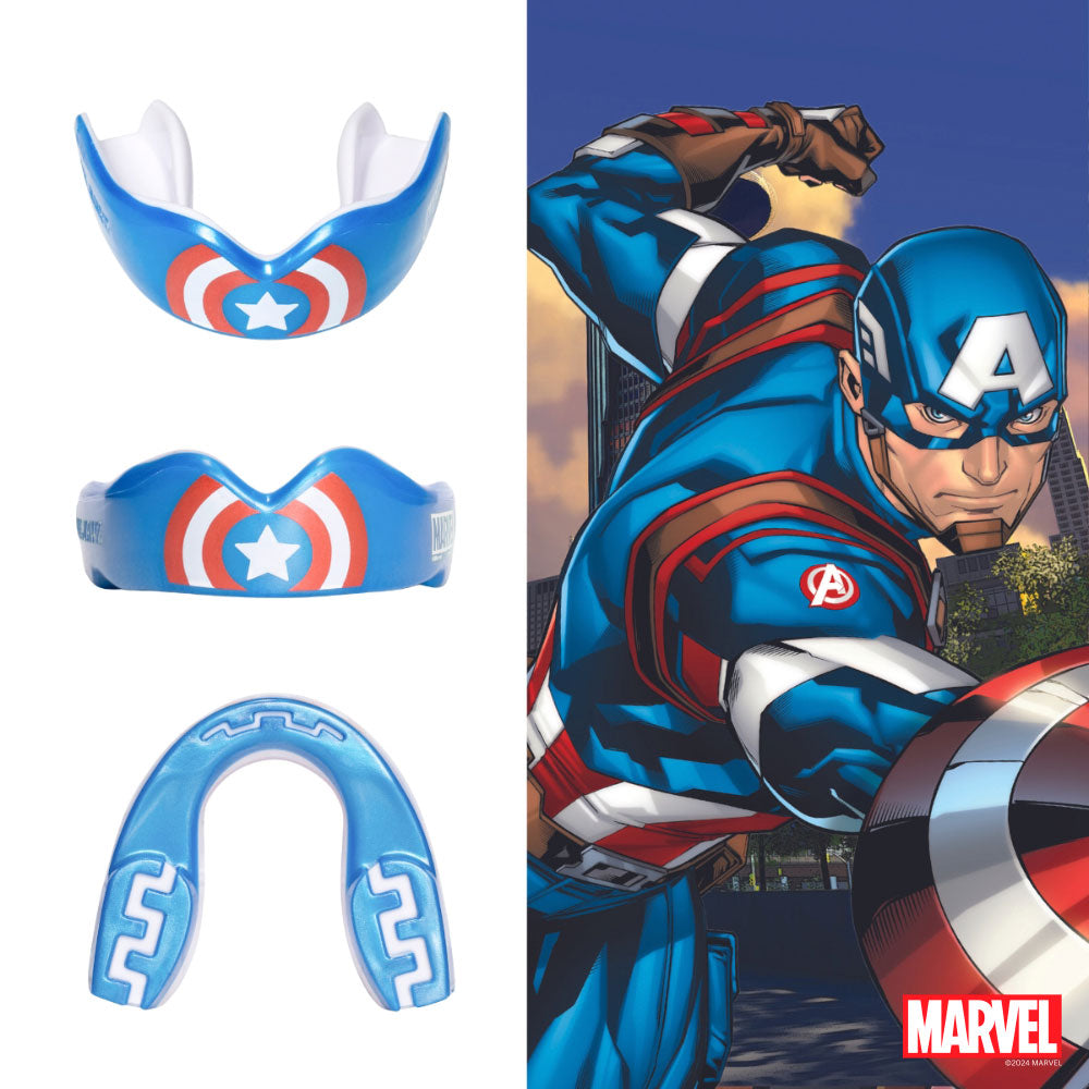 SAFEJAWZ Mundschutz Marvel Captain America, SJAmerica