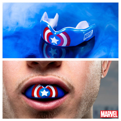 SAFEJAWZ Mundschutz Marvel Captain America, SJAmerica