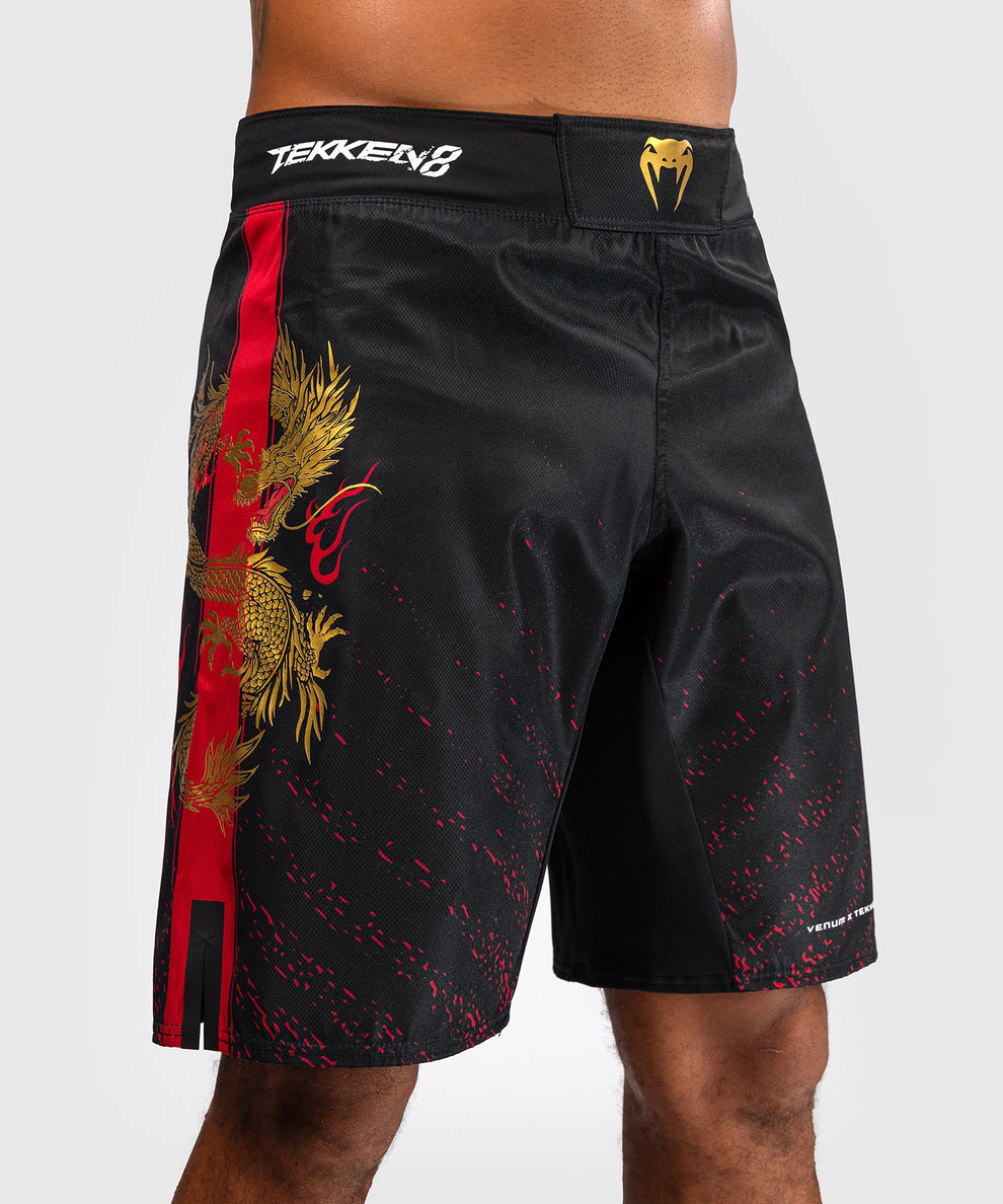 Venum x Tekken Marshall Law Fight Shorts-Black, Venum-05253-603