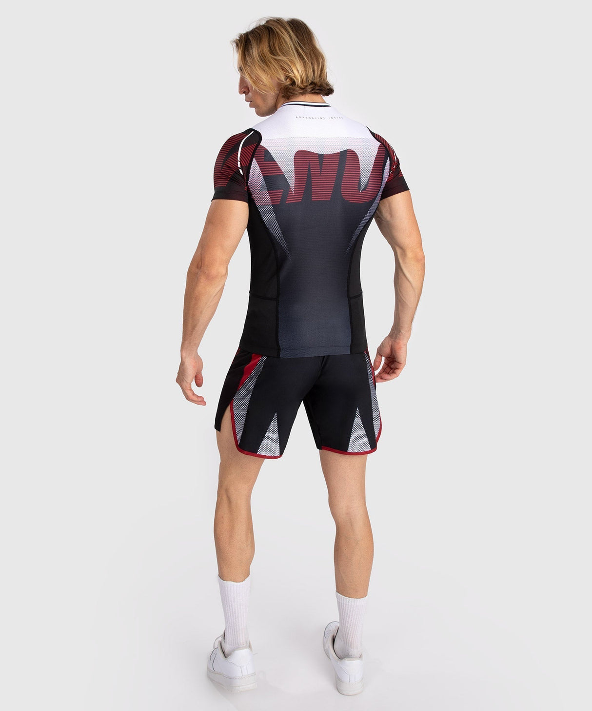 Rashguard Venum Adrenaline - noir/rouge, VENUM-05176-100