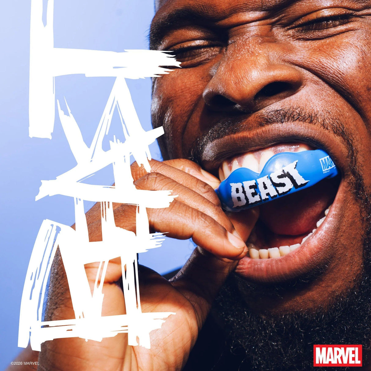 SAFEJAWZ Marvel X-Men Beast Mouthguard – Blue, SJBeast