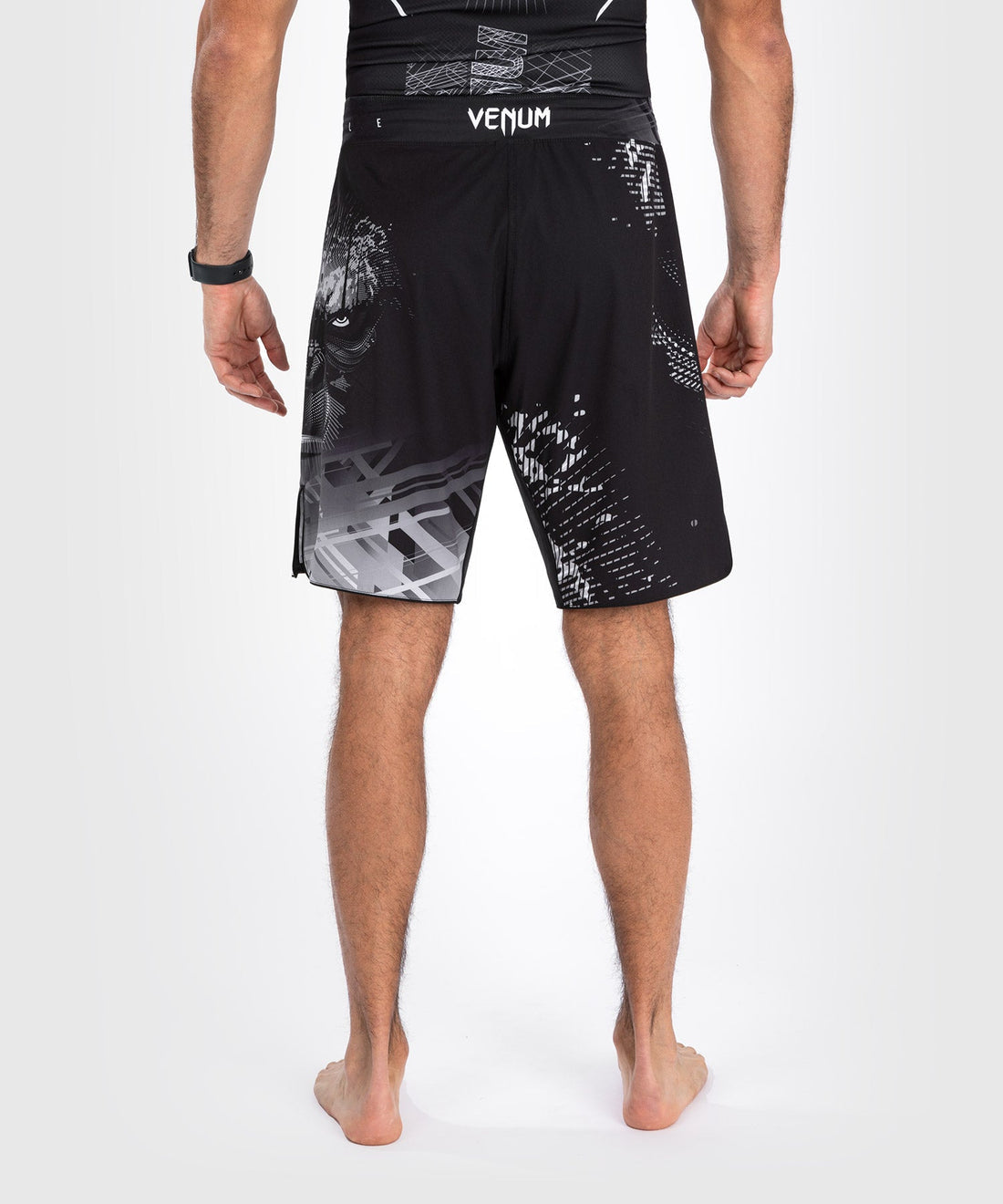 Venum MMA Shorts Gorilla-Schwarz/Weiß, Venum-05080-108