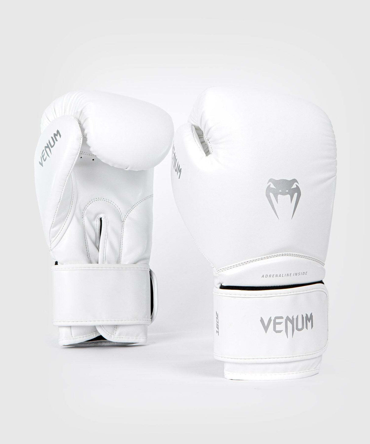 Venum Contender 1.5 Boxing Gloves – White/Silver, VENUM-05105-224