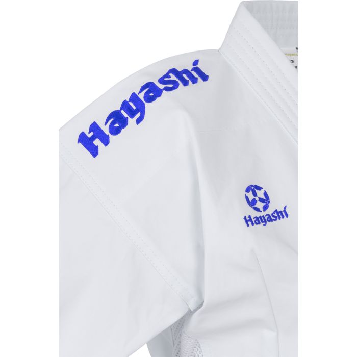 Karate Gi Jingu with blue embroidery -0292-16