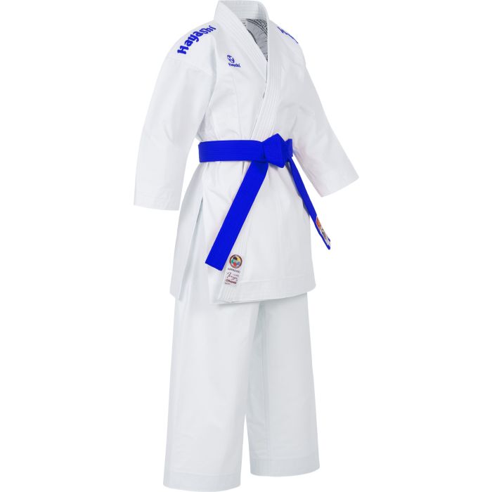 Karate Gi Jingu with blue embroidery -0292-16
