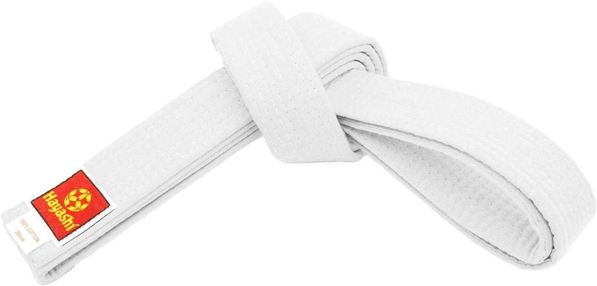 Hayashi Karate Belt - white, 050-12