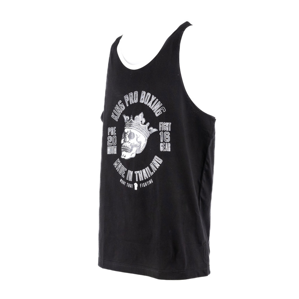 King Skull 1 Tank Top – Black