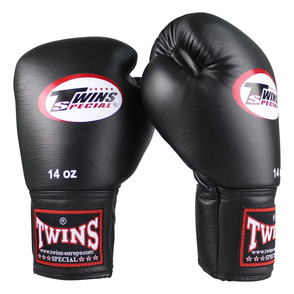 Boxhandschuhe Twins Special – schwarz, BGVF – view-2