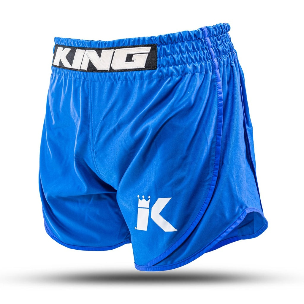 King Pro Boxing Premium Sports Shorts - blue, KPB-TRUNK-BL