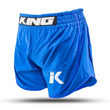 King Pro Boxing Premium Sports Shorts - blue, KPB-TRUNK-BL
