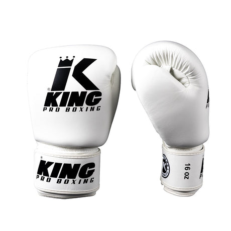 King Gants de boxe pro, blanc - kpb / bgvl 3