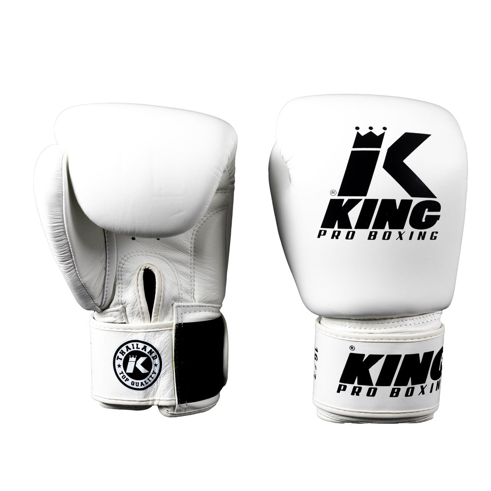 King Guantes de boxeo Pro, White - KPB/BGVL 3