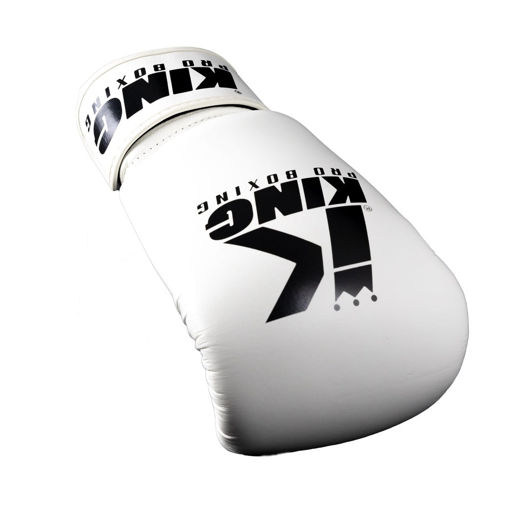 King Guantes de boxeo Pro, White - KPB/BGVL 3