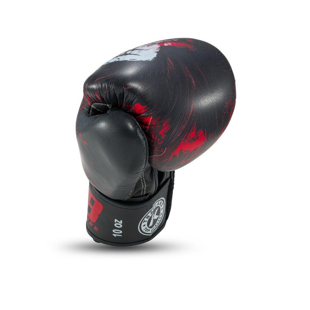 King Pro Boxing Boxing Gloves SCARY - black/red, KPB SCARY BG