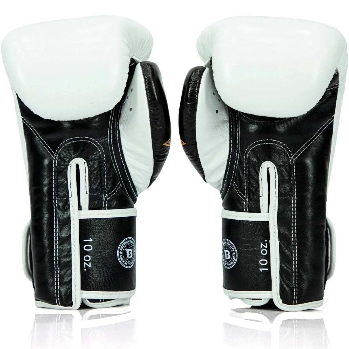 Serie de guantes de boxeo Fairtex-White/Gold FXB-BG-V2-WH/BK/Gold