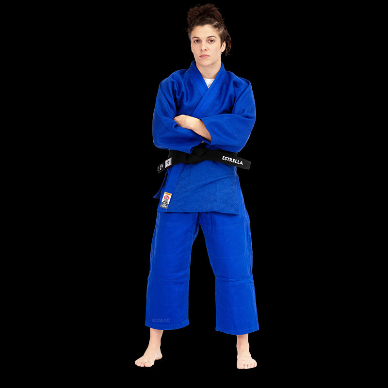 Daedo Judo-Anzug Gold  - blau, JU 1114