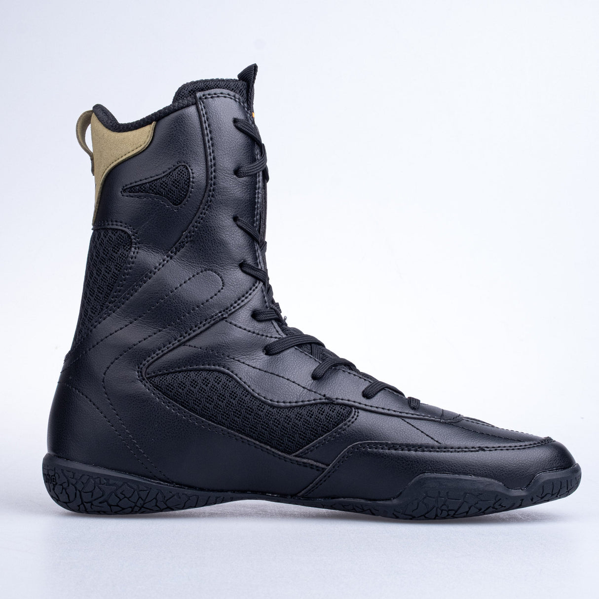 KING Boxschuhe Apex Pro 3 – Schwarz/Khaki