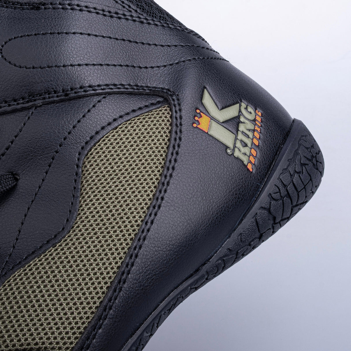 KING Boxschuhe Apex Pro 3 – Schwarz/Khaki