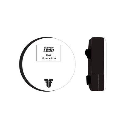 Fighter Small Round Shield - Custom logo