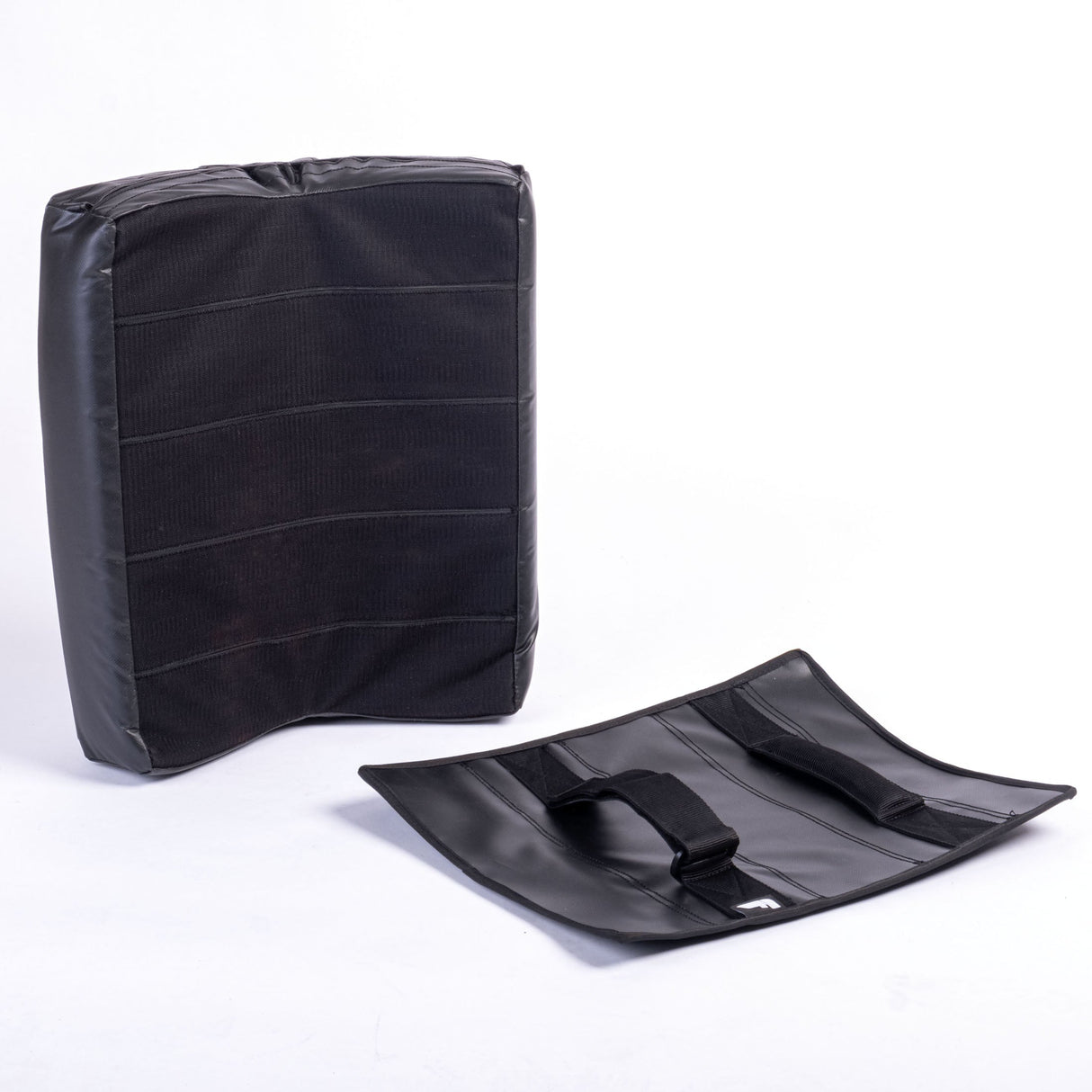 Escudos de entrenamiento de conjunto táctico de combate montado en el árbol: negro, tacset-01