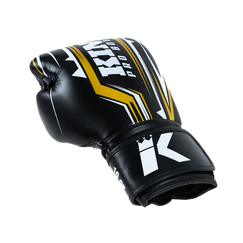 Gants de boxe King Pro Boxing Spartan 3 - noir/or, KPB/BG SPARTAN 3